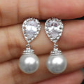 Ovelar Pearl Stud Earrings — Dainty Imitation Pearl Studs You'll Reach for Every Single Day