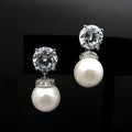 Ovelar Pearl Stud Earrings — Dainty Imitation Pearl Studs You'll Reach for Every Single Day
