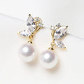Ovelar Pearl Stud Earrings — Dainty Imitation Pearl Studs You'll Reach for Every Single Day