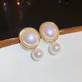 Ovelar Pearl Stud Earrings — Dainty Imitation Pearl Studs You'll Reach for Every Single Day
