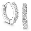 Ovelar Hoop Earrings — Rhinestone Crystal Hoops That Make Luxury Look Effortless